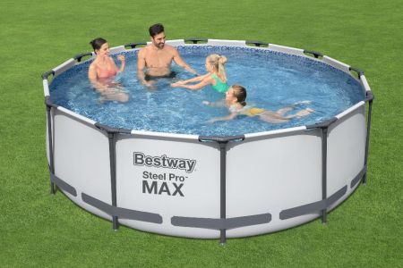 Каркасный бассейн Bestway Steel Pro Max Pool - фото товара blaga-garden.ru